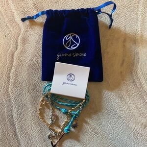 Gemma Simone Voyage Bracelet Set- Wrap, 2 Ankle